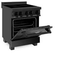 thumbnail image 5 of ZLINE 24" 2.8 cu. ft. Induction Range with a 3 Element Stove and Electric Oven in Black Stainless Steel (RAIND-BS-24), 5 of 5