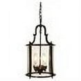 thumbnail image 3 of Artcraft AC1320BZ Manor Chandeliers 8in Oil Rubbed Bronze Metal & Glass 3-light, 3 of 5
