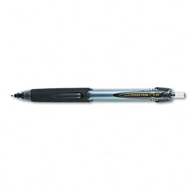 Blue Ink 4 Pcs Soft Grip Pens Chunky Rubber Grip For Comfortable Writing Black