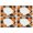 Fall Autumn Pumpkin, variant on Happy Halloween Spooky Trick or Treat Linen Placemats Set Of 4 12x18 Inch Halloween Table Mat Heat-Resistant Washable Durable Place Mat for Party Kitchen Dining Home Decoration