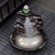 thumbnail image 1 of Incense Waterfalls, Incense Cones Beautiful Scenery Backflow Insense Metal Incense Aromatherapy Ornament Home Yoga Decoration, 1 of 7