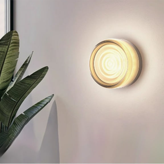 Round LED Ceiling Light, Colorful Wall Mounted Lights, Outdoor Waterproof Ceiling Light, Modern Wall Sconce, Waterproof Small Lights for Terrace Entrance Hallway Courtyard Balcony, Wall Light