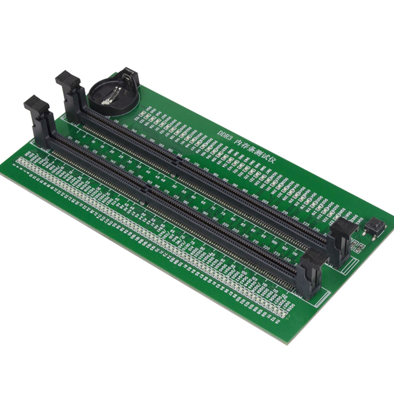 Memory Card for Laptop Notebook DDR5 DDR4 DDR3 Memory Slot Diagnostic Tool Tester Card with LED Indicators