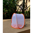 thumbnail image 1 of Orange Mini Plant Greenhouse Tent with Transparent Cover Protected Plant Grow House, Portable Folding Gardening Plant Cover Protector Net Observation Insect Cage Butterfly Cage, 1 of 5