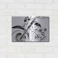thumbnail image 3 of Luxe Metal Art 'Classic Hogs II' by Ethan Harper, Metal Wall Art, 16"x12", 3 of 7