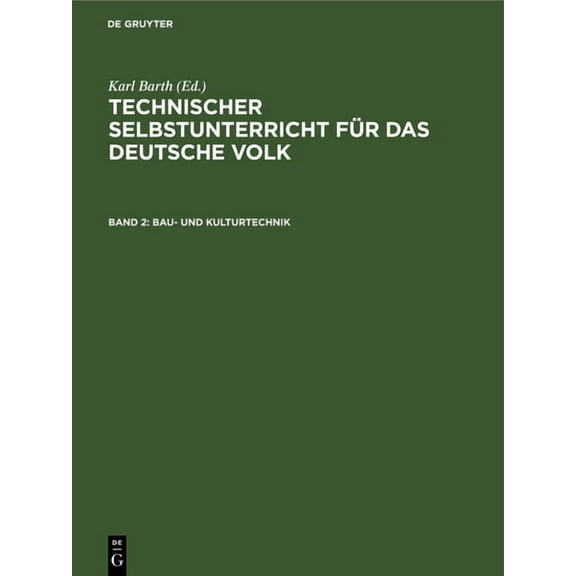 Bau- Und Kulturtechnik, (Hardcover)