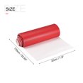 thumbnail image 2 of Unique Bargains Smooth Solid Color Faux Leather Sheets, PU Leather for DIY 20 x 135cm Red, 2 of 4