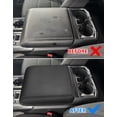 thumbnail image 3 of KBH Center Console Cover for 2021-2026 Ford F150 Accessories, Anti-Scratch Leather Middle Armrest Cusion Protector, Black(Bucket Seat Only), 3 of 7