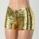 thumbnail image 4 of MKLEKYY Pantalones Cortos Para Mujer Nuevo Vestido De Rendimiento Ds Con Lentejuelas Y Cuentas Conjunto De Vestido De Rendimiento Para Mujer Pantalones Cortos, 4 of 4