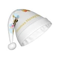 thumbnail image 2 of Cauagu Gnomes Honey Bee for Adult Christmas Hat,1-Pack Xmas Holiday Hat Santa Hat for Women & Men Festive Headwear Accessories Fit for Christmas/New Year/Party, 2 of 6