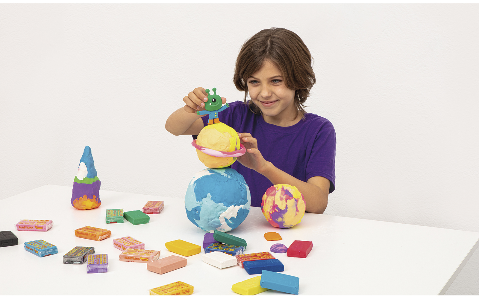 Buy Jovi Plastilina Reusable and NonDrying Modeling Clay Set of 30