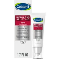Cetaphil Night Cream, Redness Relieving Night Moisturizer For Face, 1.7 Fl Oz, For Dry, Redness-Prone Skin, Hypoallergenic, Fragrance Free