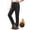 Black, variant on YUCOLEN Women's Waterproof Fleece Lined Snow Ski Pants Winter Warm Softshell Insulated Outdoor Hiking Pants Black M