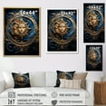 thumbnail image 5 of Designart "Harmonious Zodiac Constellations" Astrology Picture Framed Canvas Wall Art, 5 of 5