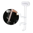 thumbnail image 3 of Soporte de pared para plancha de pelo, soporte para rizador sin taladrar, para peinado segundo: blanco, 3 of 9