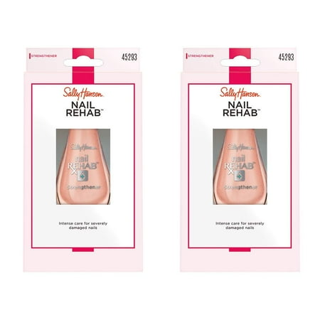 Sally Hansen Treatment Nail Rehab, 0.33 Fluid Ounce (2 pack)