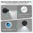 thumbnail image 3 of Lámpara De Escritorio Led Lámparas Pared Techo Con Mando A Distancia 3 Temperaturas De Color Y Regulable Magnética 360°, 3 of 4