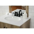 thumbnail image 2 of Kingston Brass KB910AL English Country Widespread Bathroom Faucet, Matte Black, 2 of 5