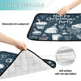 thumbnail image 4 of Qxltty Cute Doodle Christmas Party Cat litter Pads Pet Set of 3 Diaper Mats Center Anti-leakage Layer Absorbent Soft and Comfortable, 4 of 7