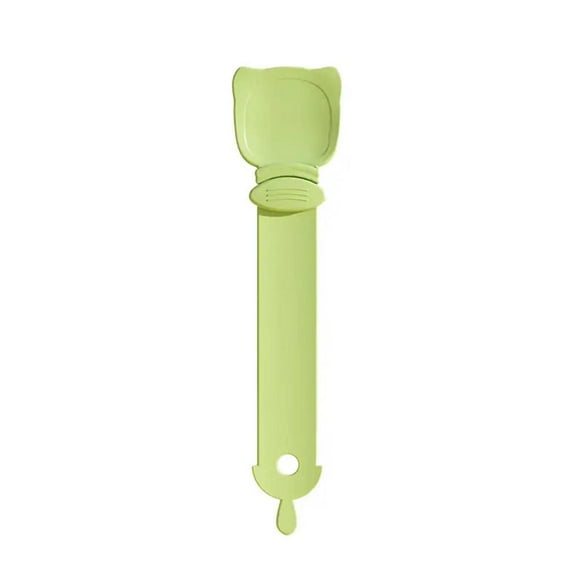 Cuillère d'Alimentation en Bande pour Chat pour Aliments Humides Semi-Liquides, Cuillères à Presser en Bande pour Chat, Fournitures pour Mangeoire pour Animaux
