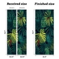 thumbnail image 2 of Self Adhesive Vinyl Refrigerator Wrap Set Seamless drawn botanical exotic green palm Door Mural Removable Fridge Sticker Peel and Stick&nbsp;Full Door Cover Decal Kitchen Bar Decor, 2 of 6