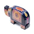 thumbnail image 2 of Matr Boomie HMEEAC169-702411 Handmade & Fair Trade Leather Elephant Coin Bank, 2 of 3