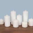 thumbnail image 2 of Pillar Candles Stonebriar, blanco sin perfume, 3 x 6, 65 h, quemado, 6 unidades Stonebriar NA, 2 of 9