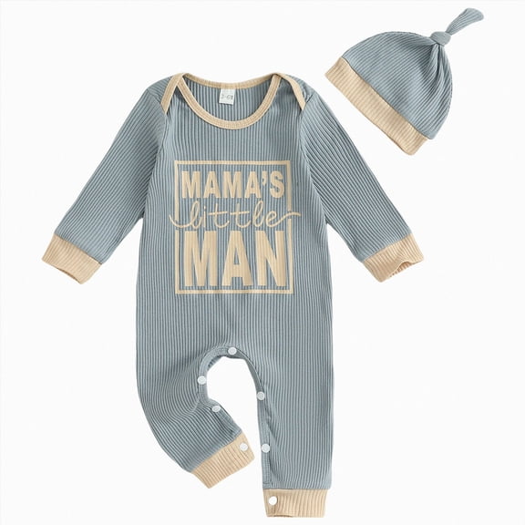 larppty Newborn Baby Boy Clothes Outfits Letter Prined Romper Pants Set Infant Baby Boy Clothing 0 3 6 9 12 18 Months