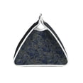 thumbnail image 3 of Lsque Golden Peonies Printed Long Tissue Box Cover Holder, Facial Paper Organizer Dispenser,Triangle with Bottom Belt, PVC Leather Decorative Organizer, 3 of 9
