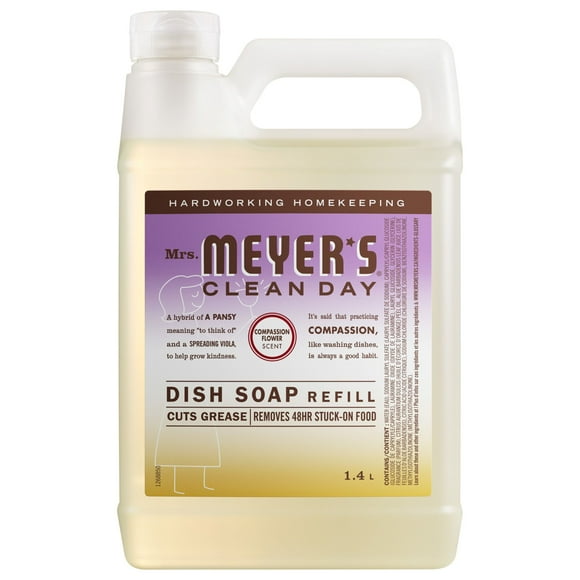 Mrs. Meyer's Clean Day Dish Refill Compassion Flower 1.4 L