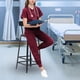thumbnail image 2 of Conjunto de uniforme médico para mujer, cuello en V, bolsillos, top y pantalones, ropa de trabajo, ropa de trabajo de enfermera SG, 2 of 5