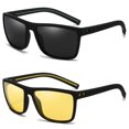 thumbnail image 1 of Typpkmm 1/ Sunglasses Men Polarized Women Uv400 Sun Glasses Fishing Goggles Outdoor Sport Eyewear 2PCS, 1 of 7