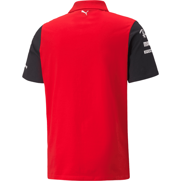 Scuderia Ferrari F1 Men s 2022 Team Polo Shirt Red Walmart