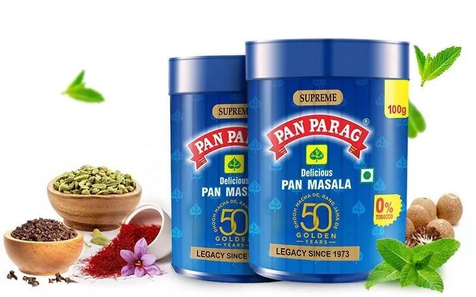 Pan Parag Pan Masala Tin Can | 100 grams | Authentic Taste | Free shipping