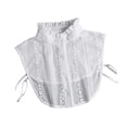 thumbnail image 4 of Cuello falso para damas, elegante cuello falso para uso diario, camisetas, vestidos y ropa. Blanco, 4 of 8