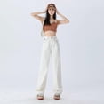 thumbnail image 2 of Loose Straight -Legged Denim Jeans Girls' Spring And Summer With Wide Trousers Are Thin Trousers Long, 2 of 5