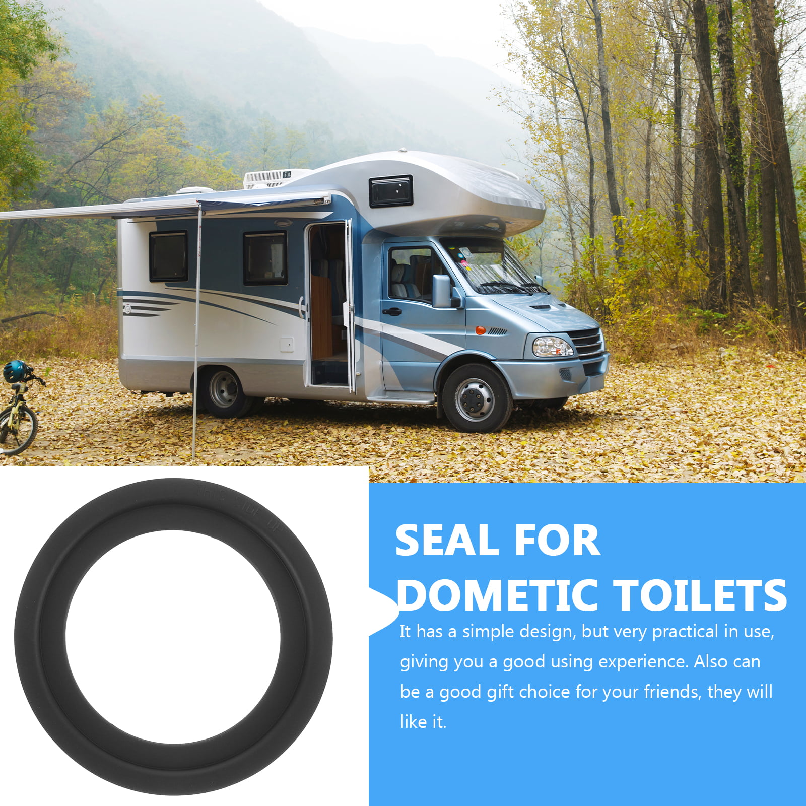 RV Flush Ball Seal Seal Ring RV Toilet Repair Seal Ring Durable &  Long-Lasting Toilet Vacation Leisure Self-Drive Camping - AliExpress