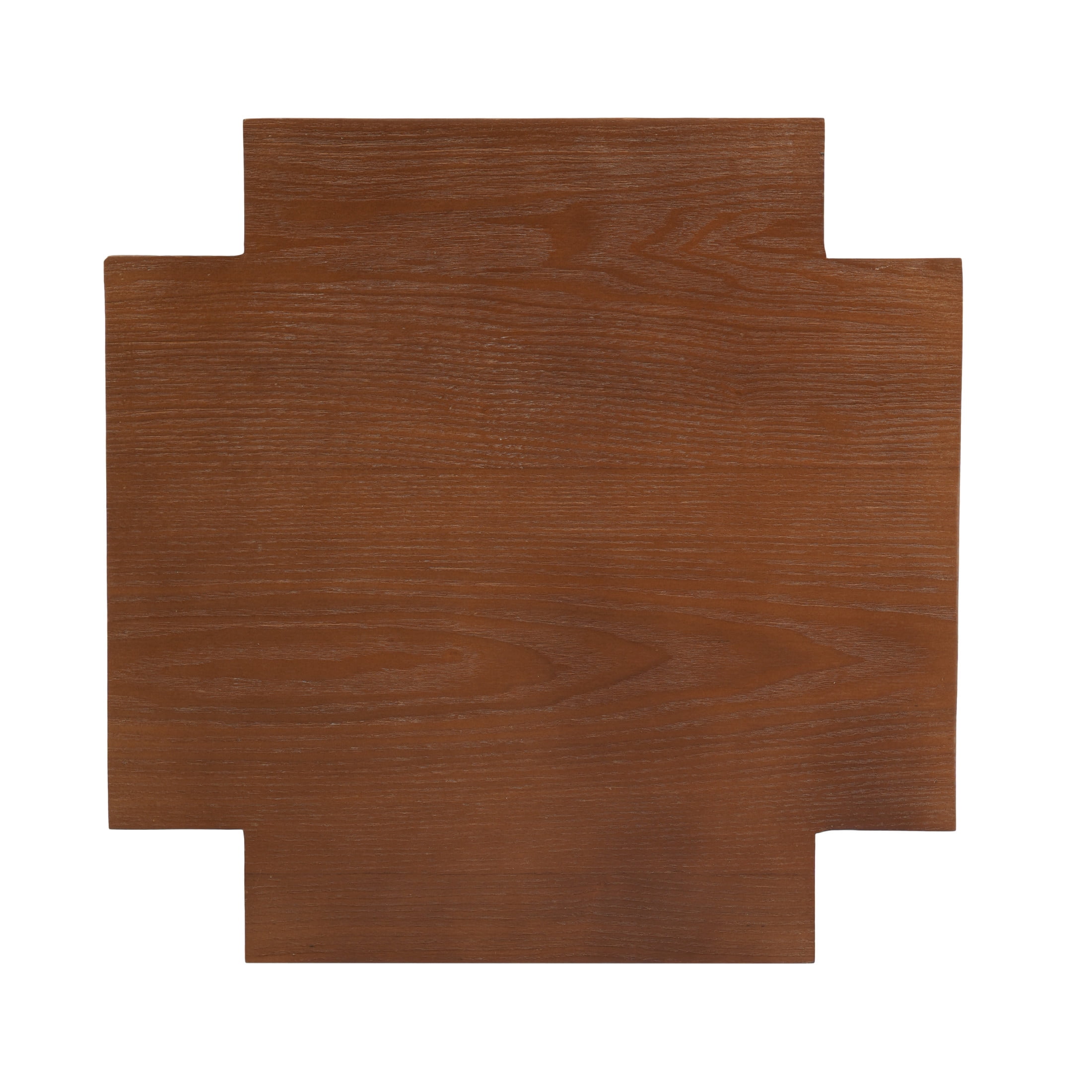 Christopher Knight Home 15.35" Curved Wood End Table, Modern Accent Side Table, Brown