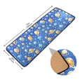 thumbnail image 3 of Dailycode Hallway Runner Rug 2x6 Non Slip Absorbent Soft Floor Mat for Home Kitchen Bedroom Entrance Cartoon Planets and Shooting Stars, 3 of 7