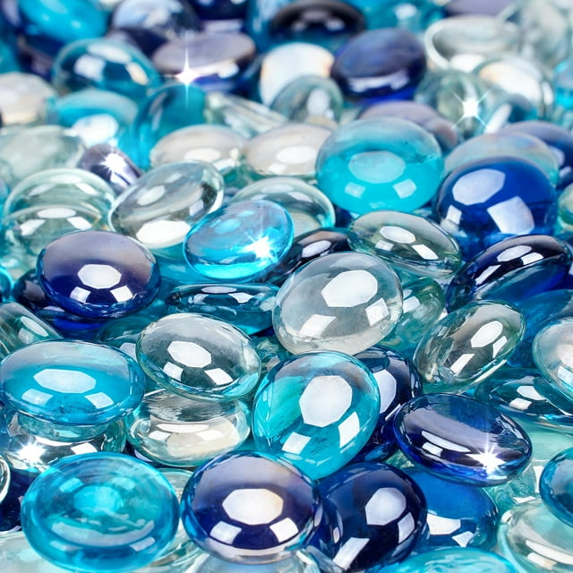 Perlas de Vidrio para Fuego Stanbroil Mezclado 4.5 kg - 1.27 cm Azul Cobalto