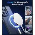 thumbnail image 2 of Magnetic for iPhone 14 Pro Max Case [Compatible with MagSafe] [Military-Grade Drop Protection] Non Yellowing Shockproof Translucent Matte Phone Case for iPhone 14 Pro Max 6.7", Black, 2 of 14