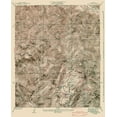 thumbnail image 2 of Nessler 12x14 White Modern Wood Framed Museum Art Print Titled - Crystal Lake California Quad - Nessler 1941, 2 of 4