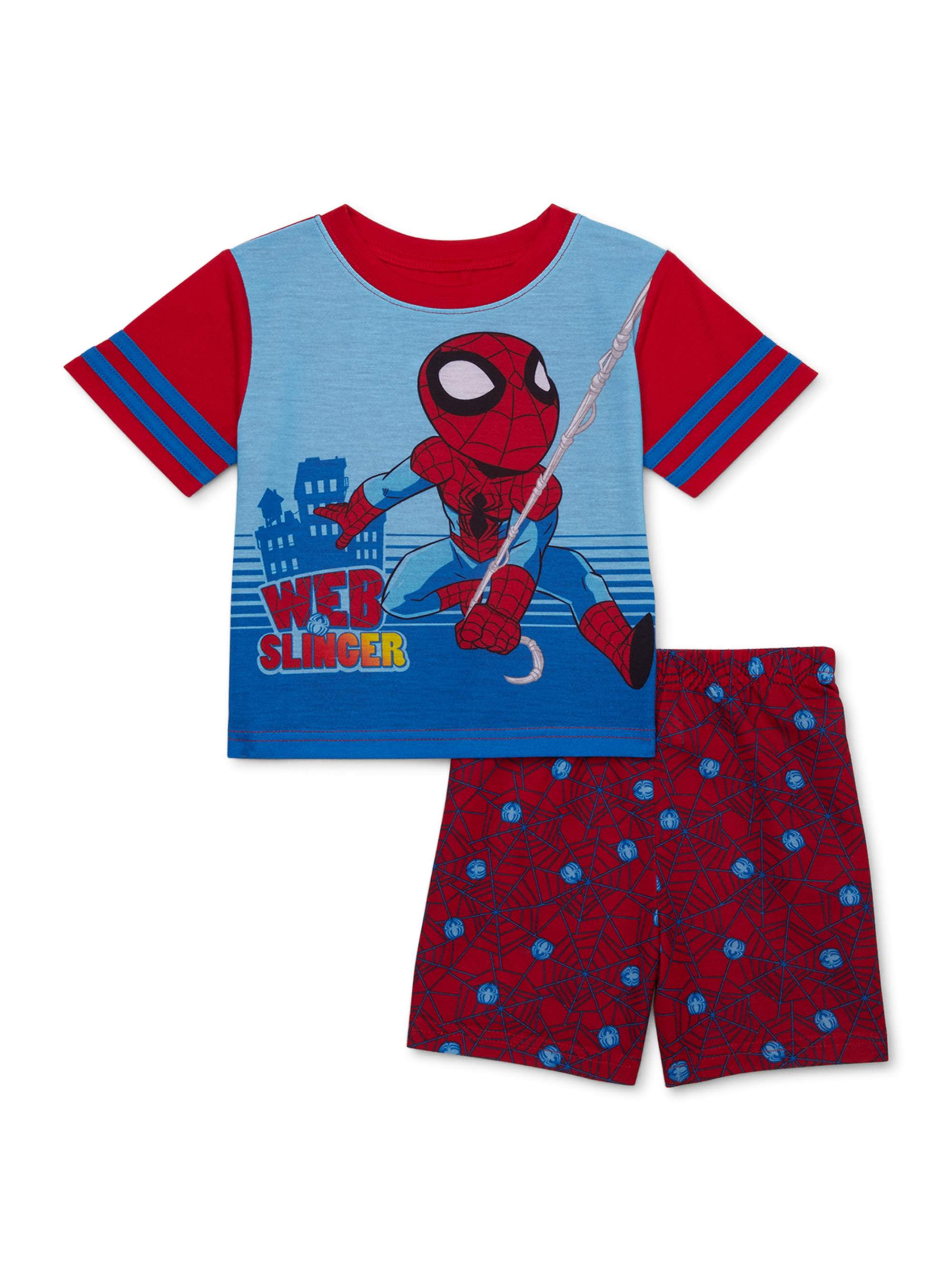 Spider-Man Boys Fleece Bathrobe Robe Toddler//Little Kid