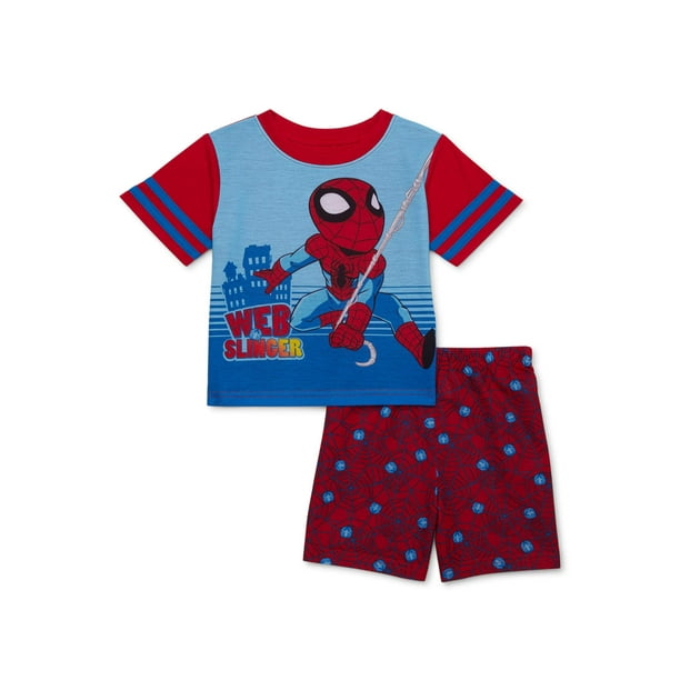 SpiderMan Marvel Superhero Adventures Toddler Boys Polyester Short