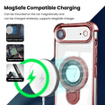 thumbnail image 6 of Entronix [Magnetic] Case Compatible with iPhone 17 Air - [Clear Back] Luxury Glossy Gripstand, 6 of 7