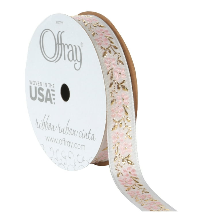andmary loose ribbon setup ivory Ivory Double Faced Satin Ribbon