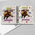 thumbnail image 4 of Back to School Cute Wirehaired Pointing Griffon Spiral Bound Journal Dog Lover 5x7in Spiral Notebook - 13010, 4 of 5