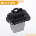 thumbnail image 5 of Unique Bargains HVAC Blower Motor Resistor Heater Blower Resistor No.96327381/96207453963 for Buick Excelle 2003-2009 Plastic Metal 1 Pcs, 5 of 6