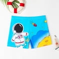 thumbnail image 2 of Xudanell Boys Swim Trunks Toddler Stretch Swim Shorts Quick Dry Kids Swim Cap Bathing Suit Boys Swim Set, 2 of 6
