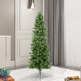thumbnail image 3 of Vickerman 4.5' Salem Pencil Pine Artificial Christmas Tree, Warm White LED Dura-lit Lights, 3 of 3